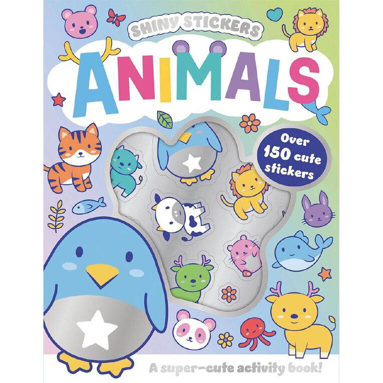 Shiny Sticker Activity: Animals, , hi-res