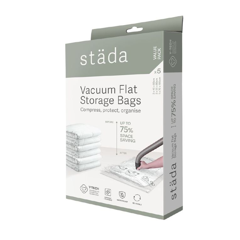 Stada Vacuum Bag Clear 5 Pack, , hi-res