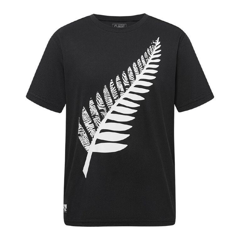 Active Intent Men's Supporter Tee, Black, hi-res