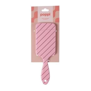 Poppi Paddle Hair Brush Burgundy