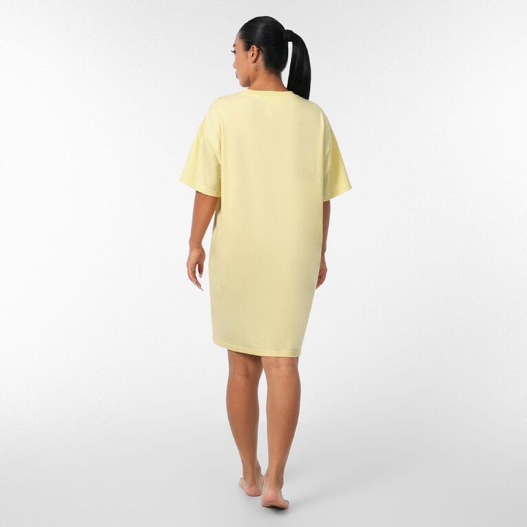 Winnie the Pooh Boxy Tee Nightie, Yellow Light, hi-res