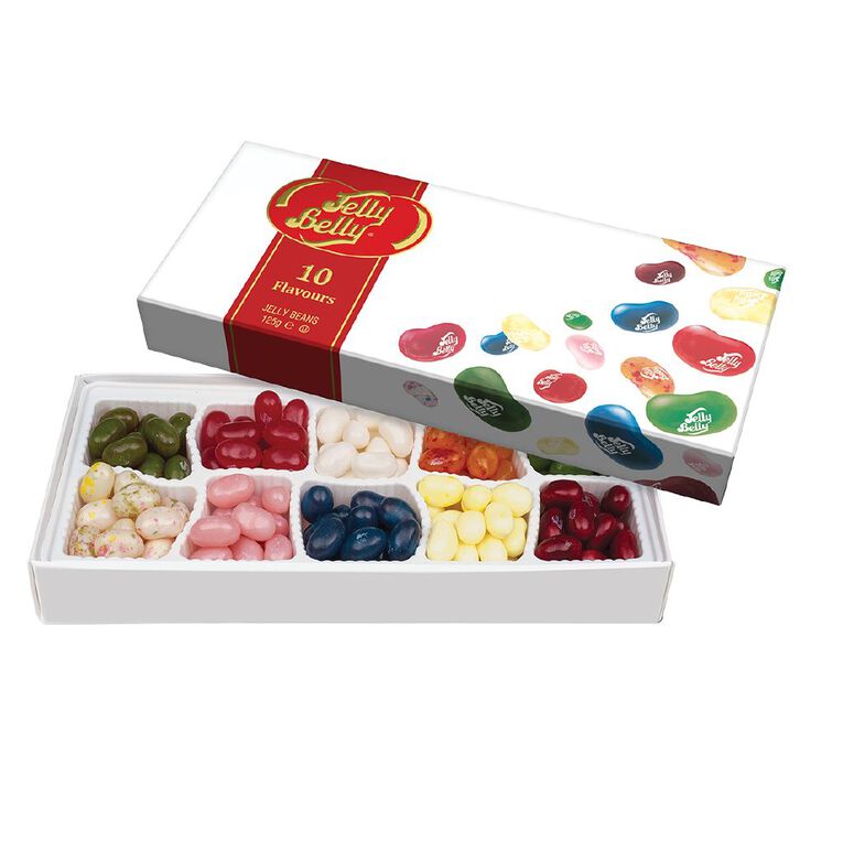Jelly Belly Christmas 10 Flavour Gift Box 125g, , hi-res