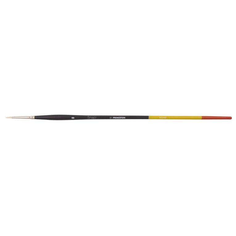 Princeton Snap Brush Long Handle Bristle Round 0, , hi-res