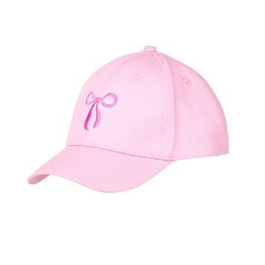 Young Original Girl's Pink Embroidery Cap