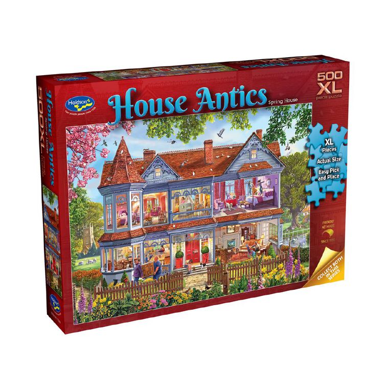 House Antics 500 Piece XL Puzzle Assorted, , hi-res