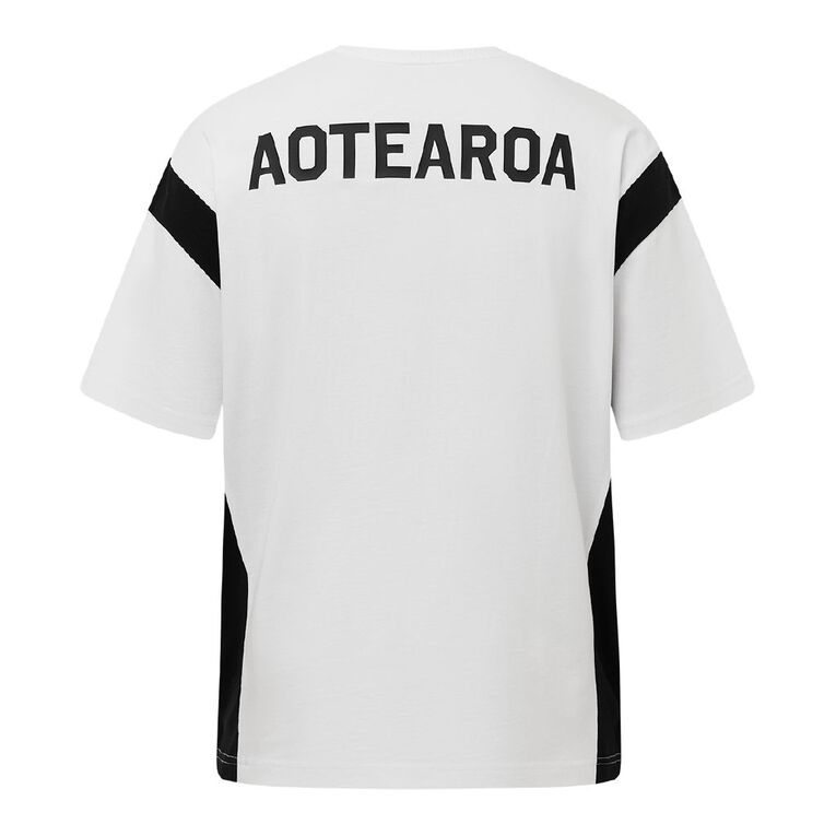 Active Intent Supporter Spliced Tee, White, hi-res
