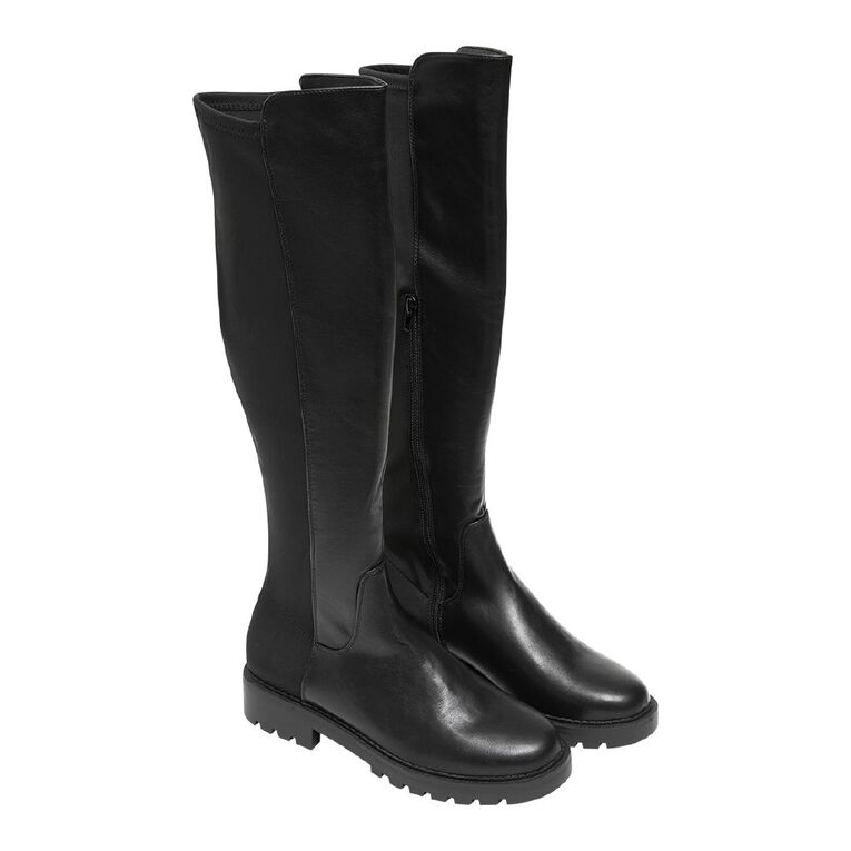 H&H Women's Hettie Leg Boots, Black, hi-res
