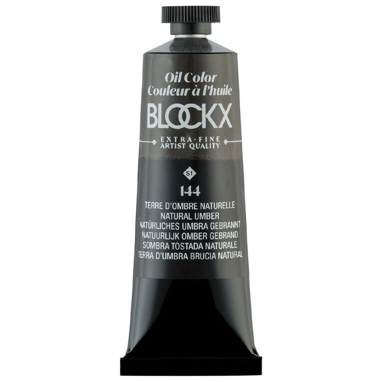 BLOCKX Oil Tube 35ml S1 144 Umber Natural Natural, , hi-res
