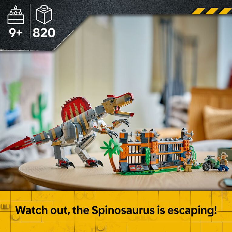 LEGO Jurassic World Spinosaurus Dinosaur Escape 77982, , hi-res