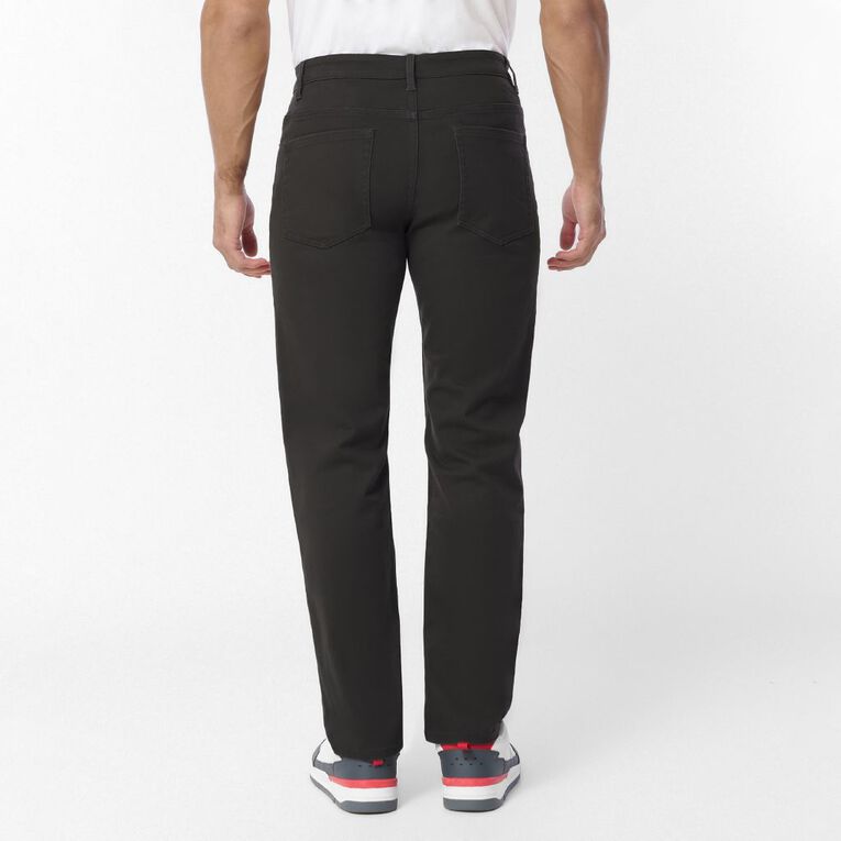 H&H Men's Straight Leg Jeans, Grey Dark, hi-res