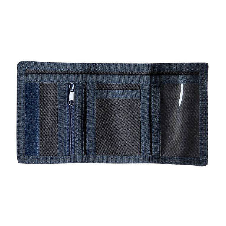 Young Original Kids' Hook & Loop Wallet, Blue, hi-res