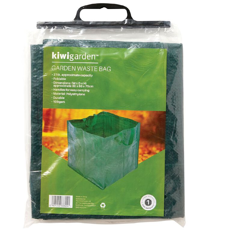 Kiwi Garden Garden Waste Bag 100gsm 270L, , hi-res