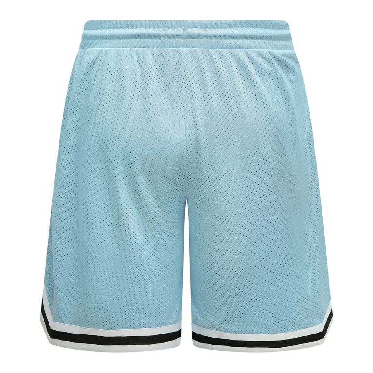 Garage Men's Basketball Shorts, Blue Light, hi-res