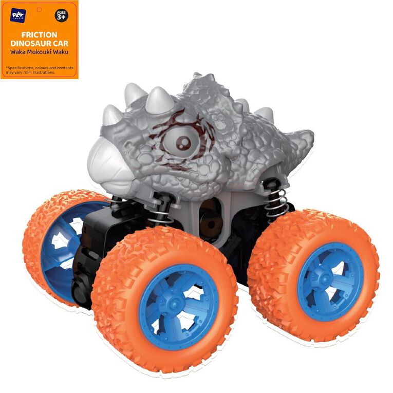 Play Studio Friction Dinosaur Car Assorted, , hi-res
