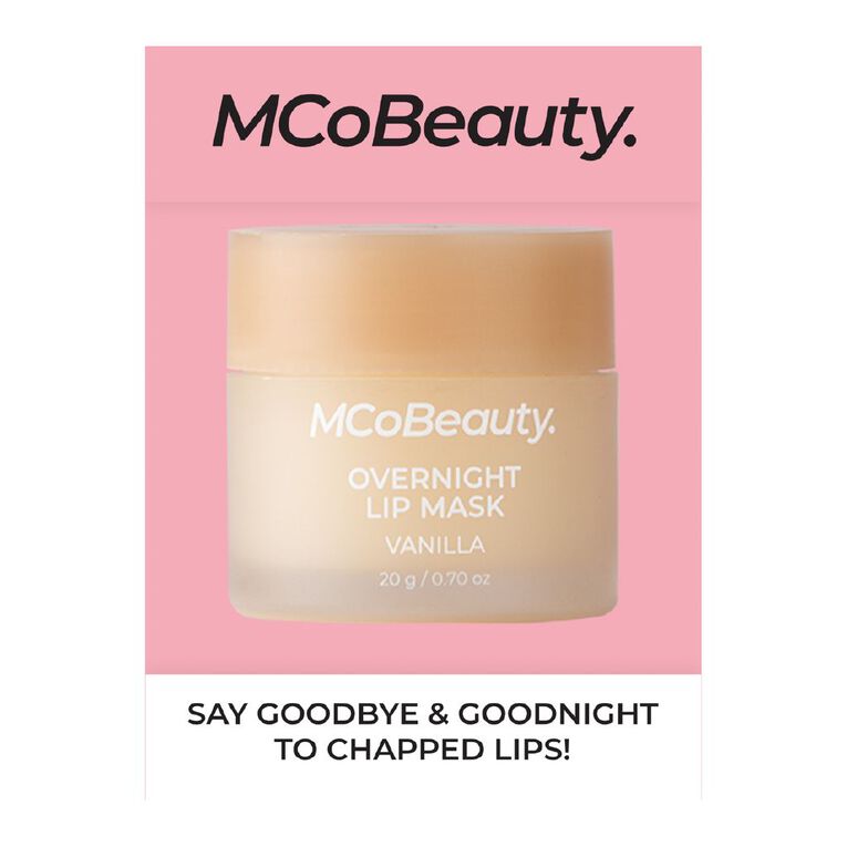 MCoBeauty Overnight Lip Mask Vanilla, , hi-res
