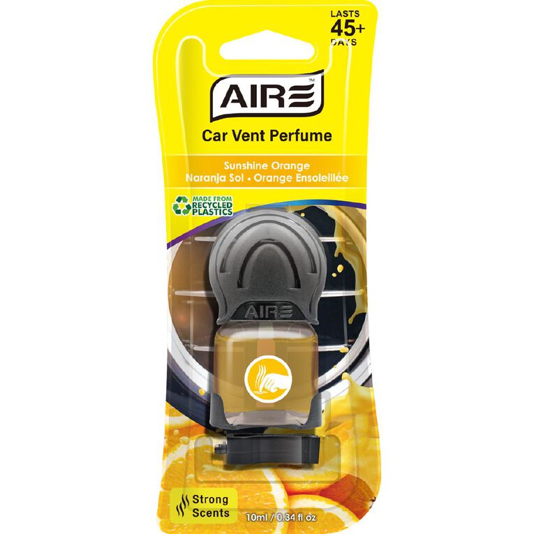 Aromate Air Car Vent Perfume Sunshine Orange, , hi-res