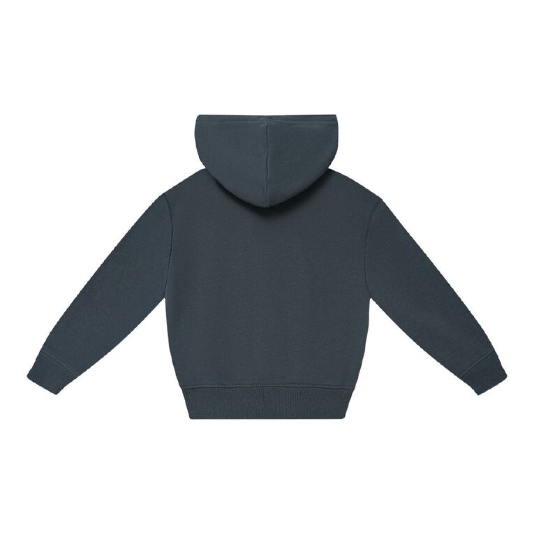 Young Original Toddler Boys' Printed Hoodie, Grey Dark, hi-res