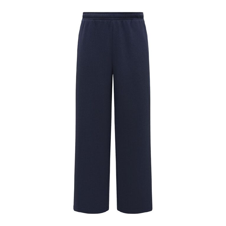 H&H Men's Straight Leg Trackpants, Blue Dark, hi-res