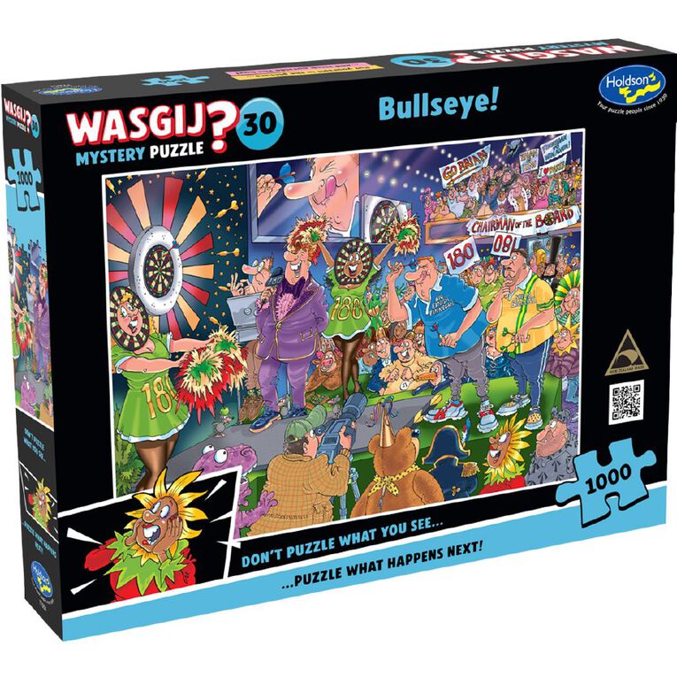 WASGIJ Wasgij Mystery 30 Bullseye 1000 Piece Puzzle, , hi-res