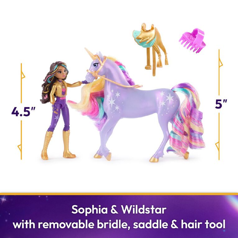 Unicorn Academy Small Doll Sophia Light Magic Wildstar The