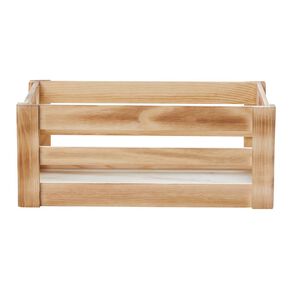 Living & Co Wooden Crate Large Natural