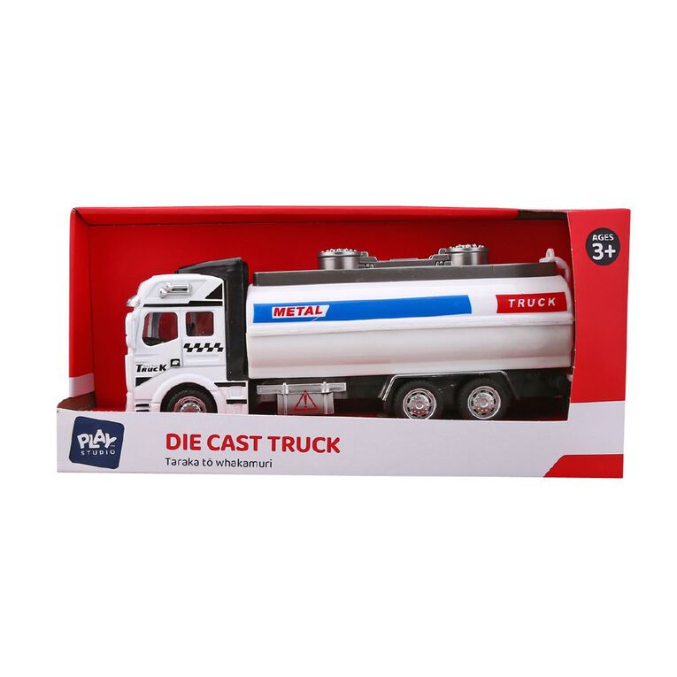 Play Studio Die-Cast Pull Back Truck Assorted, , hi-res