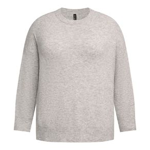 H&H Curve Women's Fluffy Crew Neck Cardi