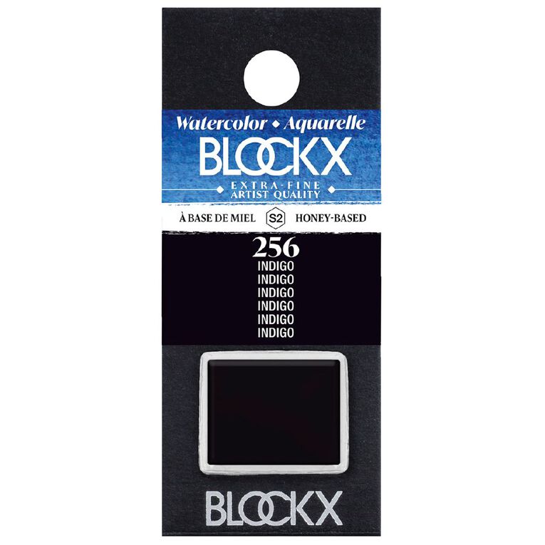 BLOCKX Watercolour Half Pan S2 256 Indigo, , hi-res