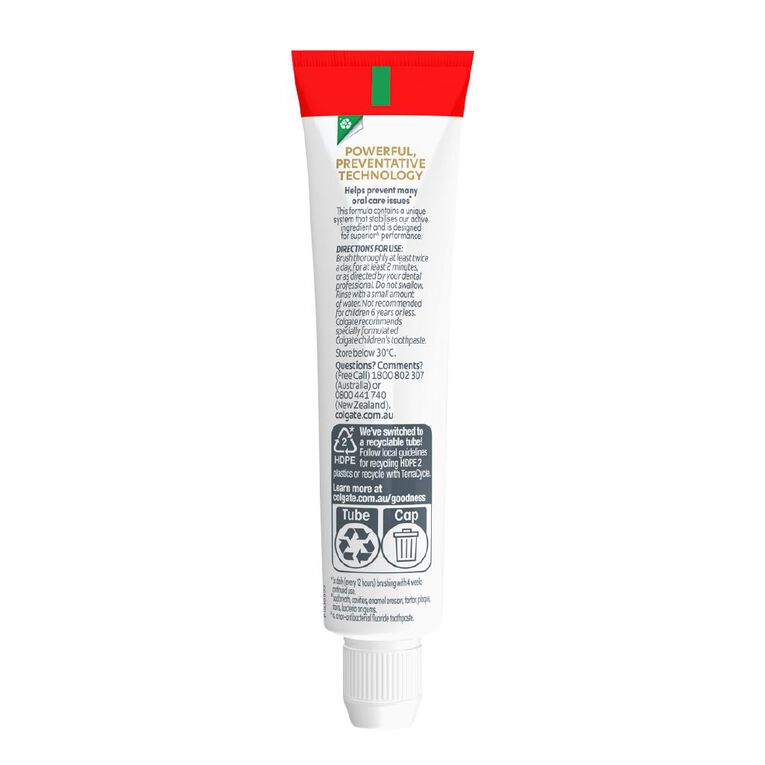 Colgate Total Original Antibacterial Fluoride Toothpaste 40g, , hi-res
