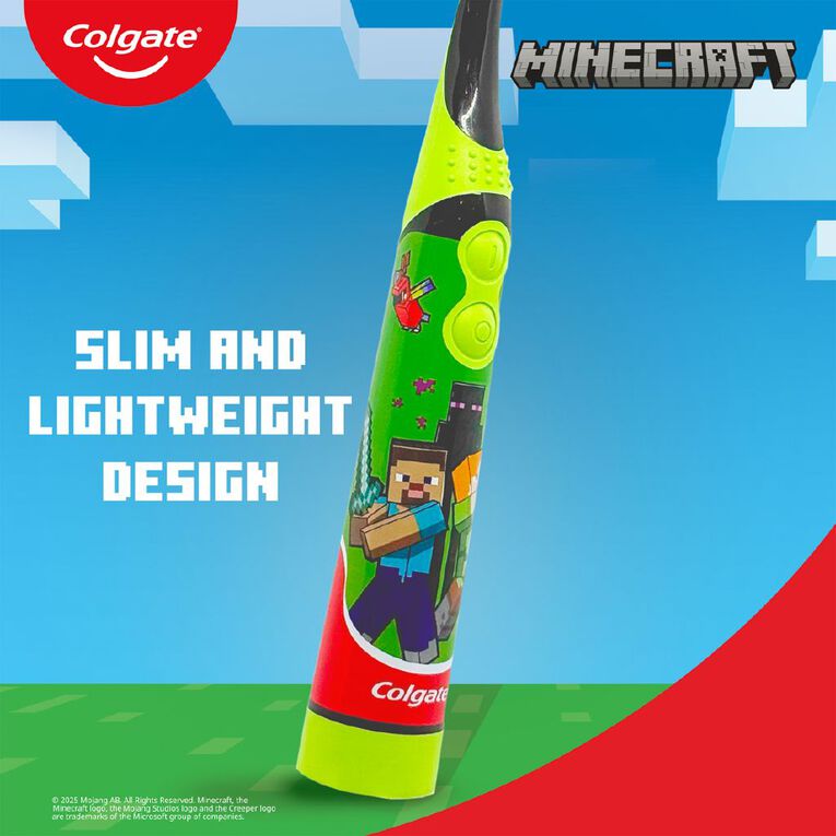 Colgate Kids Minecraft Powered Toothbrush, , hi-res