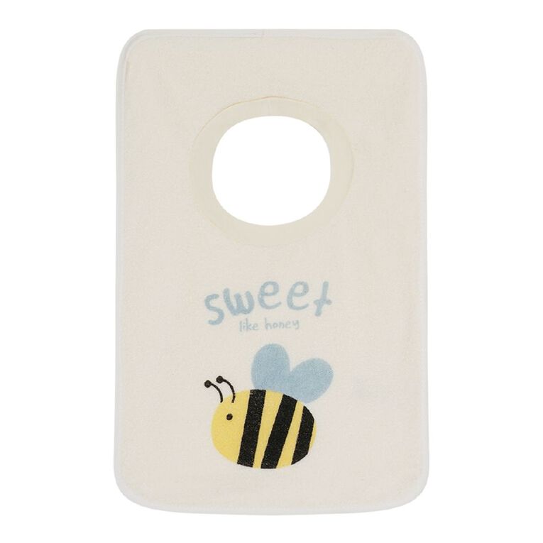 Young Original Babies' Pull Over Bibs 3 Pack, Cream, hi-res