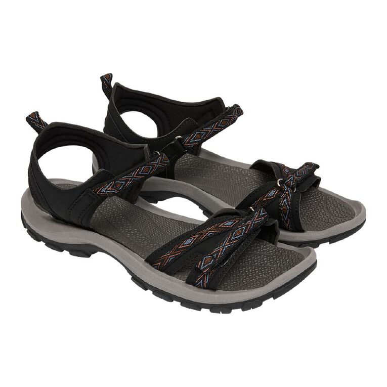 H&H Women's Ariel Active Sandals, Black, hi-res