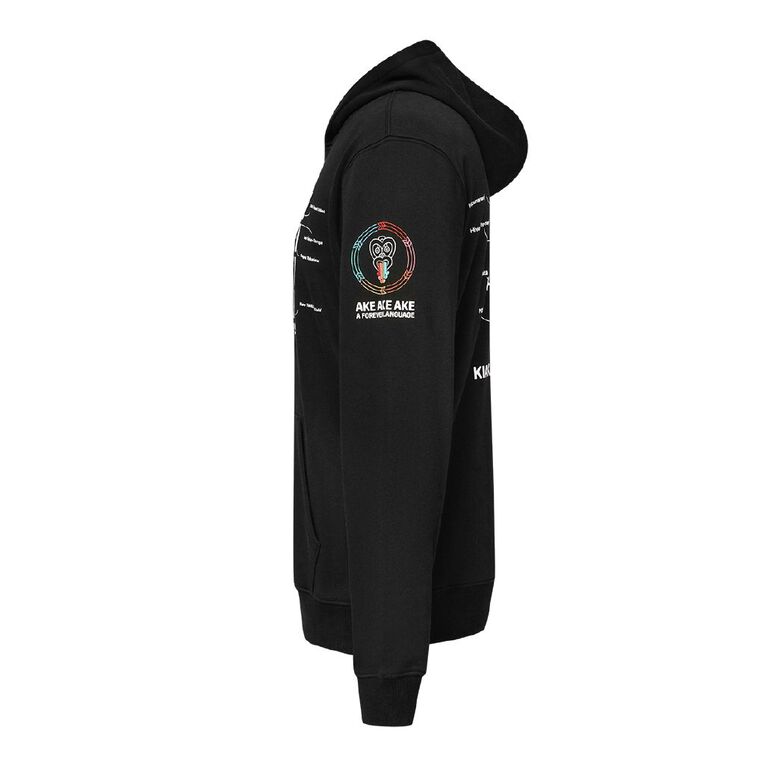 MLC Adults' Matariki Hoodie, Black, hi-res