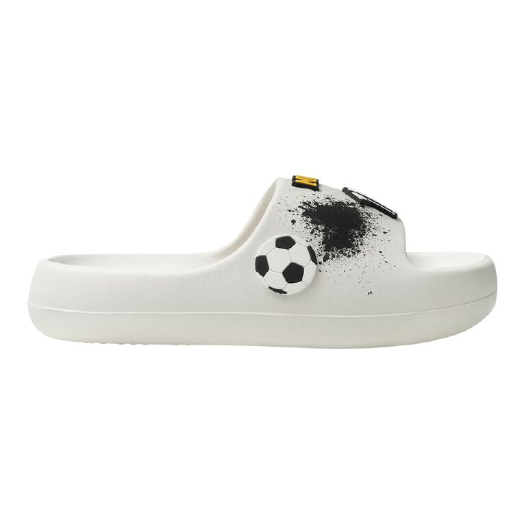 Young Original Senior Kids' MVP Slides, White, hi-res