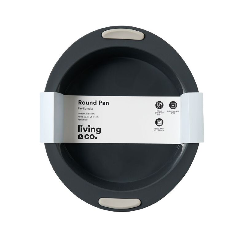 Living & Co Silicone Round Pan, , hi-res