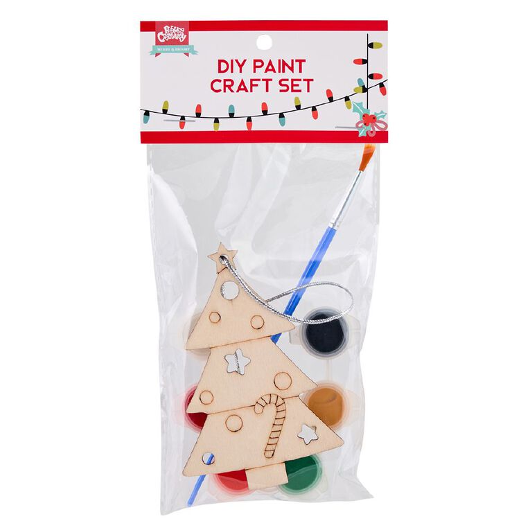 House Creativity Do-It-Yourself Plywood Paint Craft Set, , hi-res