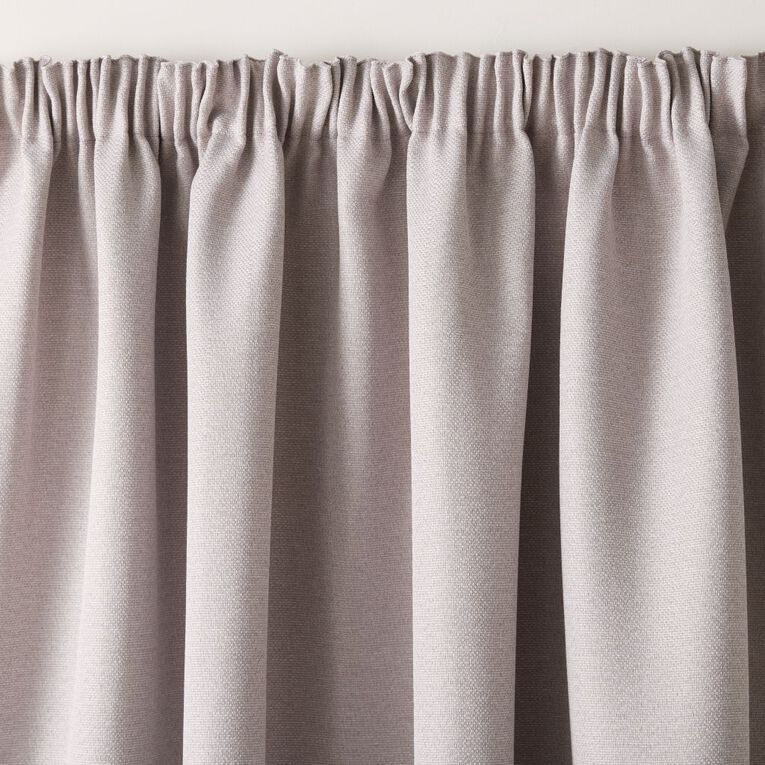 Living & Co Urban Curtains Grey 150-230cm Wide/205cm Drop, , hi-res