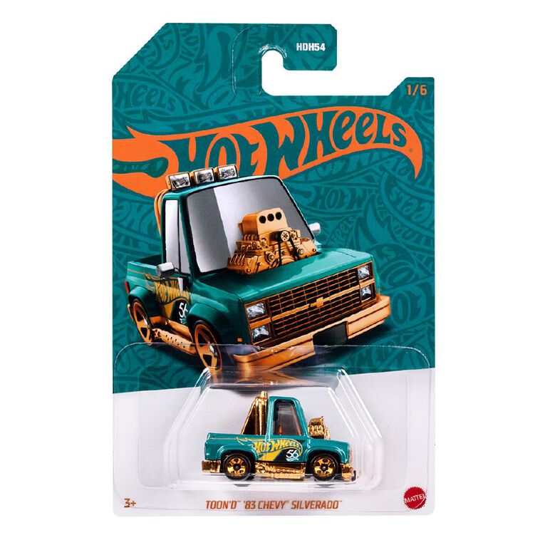 Hot Wheels Collector Green & Gold Themed Assorted, , hi-res