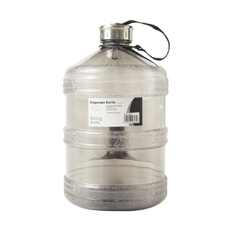 Living & Co Drink Bottle Grey 3.7L, , hi-res