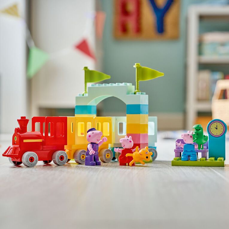 LEGO DUPLO Train Ride with Grandpa Pig 10466, , hi-res