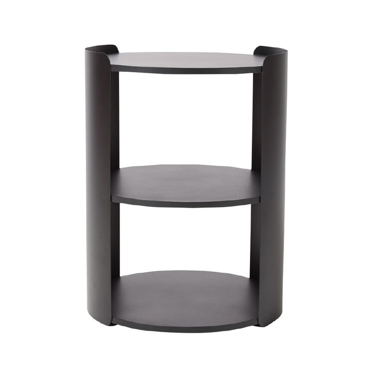 Living & Co Finn BedsideTable Black, , hi-res