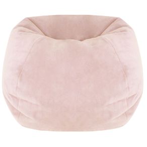 Living & Co Faux Fur Bean Bag Cover Pink
