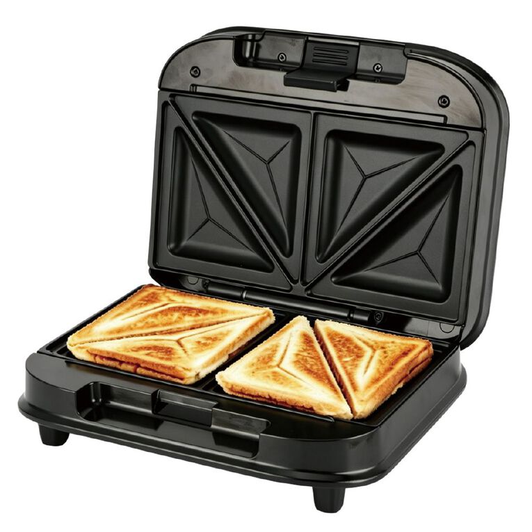Living & Co Compact 2 Slice Sandwich Maker, , hi-res
