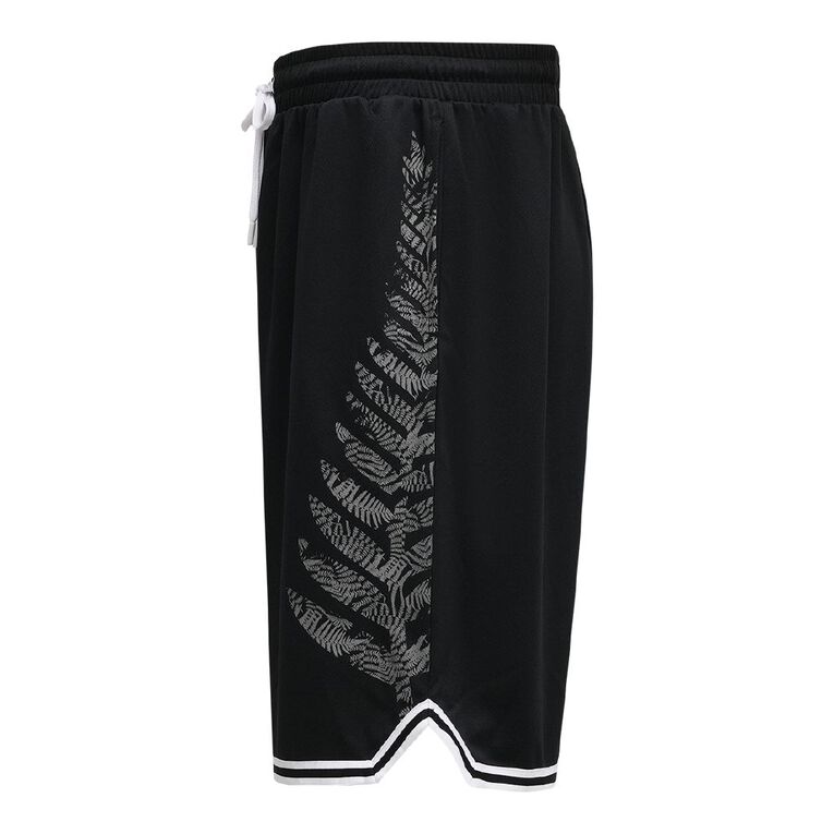 Active Intent Men's Supporter Basketball Shorts, Black FERN, hi-res