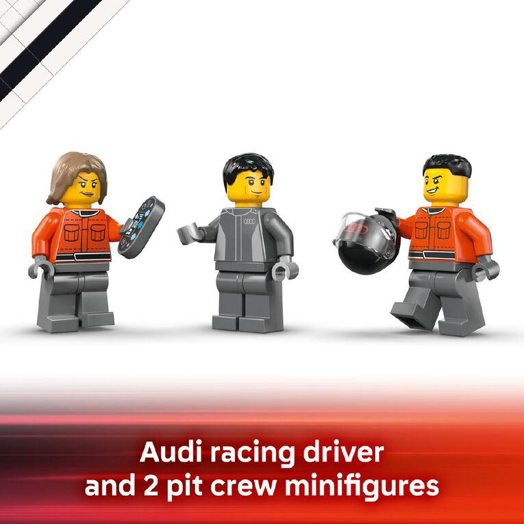 LEGO CITY F1 Display Truck with Audi F1 Race Car 60493, , hi-res