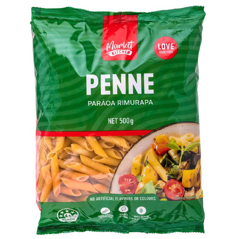 Market Kitchen Dried Pasta Penne 500g