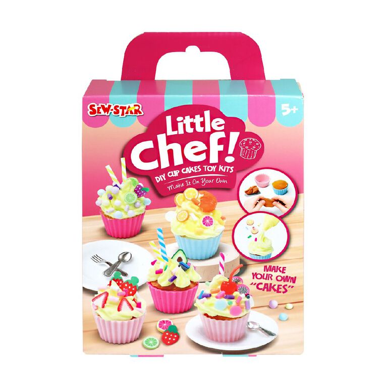 Sew Star DIY Cupcakes Toy Kit, , hi-res