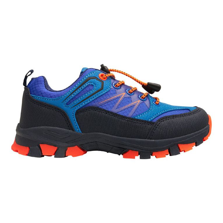 Active Intent Senior Kids' Tyler Trainers, Blue, hi-res