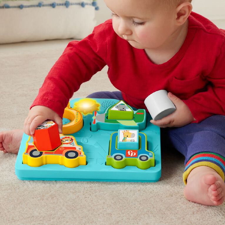 Fisher-Price Shapes & Sounds Vehicle Puzzle, , hi-res