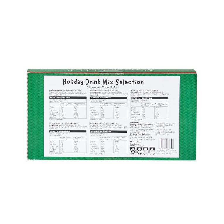 Holiday Drink Mix Selection, , hi-res